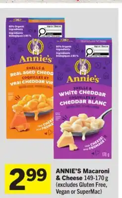 Foodland ANNIE'S Macaroni & Cheese offer