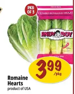 Farm Boy Romaine Hearts offer