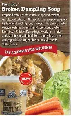 Farm Boy Farm Boy Broken Dumpling Soup offer