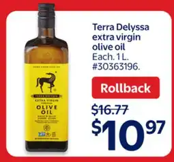 Walmart Terra Delyssa extra virgin olive oil offer