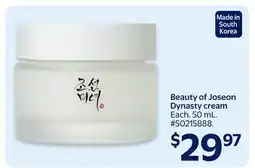 Walmart Beauty of Joseon Dynasty cream offer