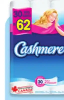 Walmart Cashmere bathroom tissue 30 = 62, 253 sheets per roll offer