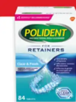 Walmart Polident retainer or denture cleanser offer