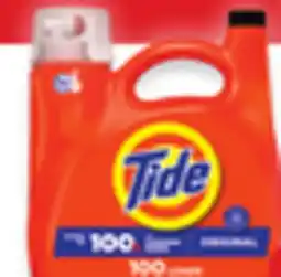 Walmart Tide liquid laundry detergent 65-100 loads offer