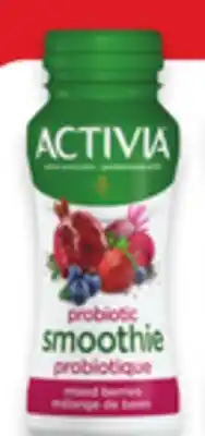 Walmart Activia Smoothie or Oikos yogurt drinks offer
