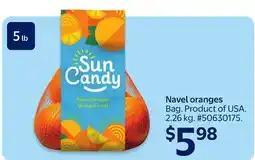 Walmart Navel oranges offer