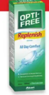 Walmart Opti-Free or Clear Care contact lens solution offer