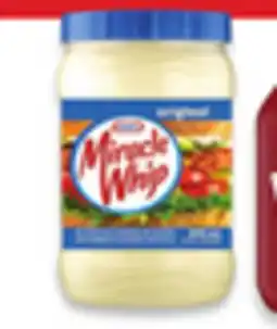 Walmart Heinz ketchup or Kraft Miracle Whip offer