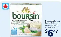 Walmart Boursin cheese offer