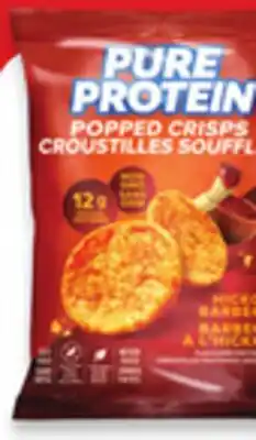 Walmart Pure Protein popped crisps offer