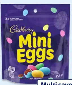 Walmart CADBURY MINI EGGS bags offer