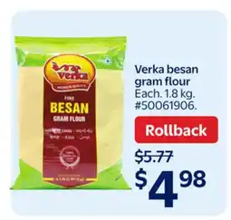 Walmart Verka besan gram flour offer