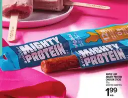 Metro MAPLE LEAF MIGHT PROTEIN CHICKEN STICKS offer