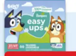 Walmart Pampers Easy Ups training pants superpack offer