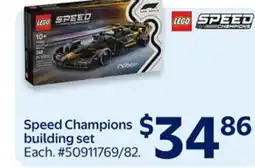 Walmart Speed Champions building set offer