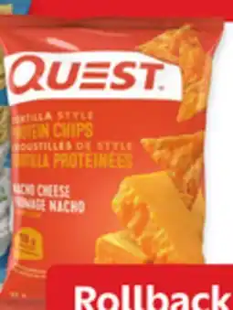 Walmart Quest tortilla chips offer