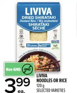 Metro LIVIVA NOODLES OR RICE offer