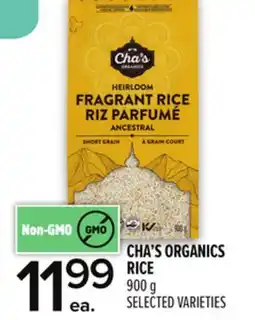 Metro CHA'S ORGANICS RICE offer