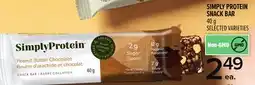 Metro SIMPLY PROTEIN SNACK BAR offer
