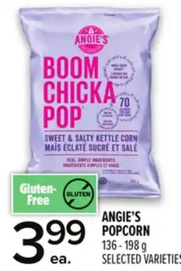 Metro ANGIE'S POPCORN offer