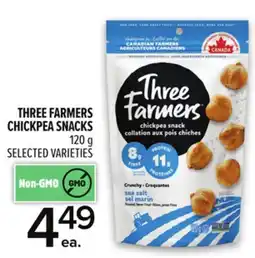 Metro THREE FARMERS CHICKPEA SNACKS offer