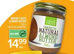 Metro NATURE'S NUTS ALMOND BUTTER offer