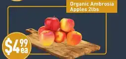 Healthy Planet Organic Ambrosia Apples offer