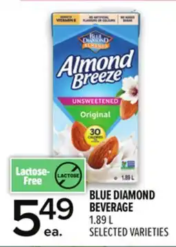 Metro BLUE DIAMOND BEVERAGE offer
