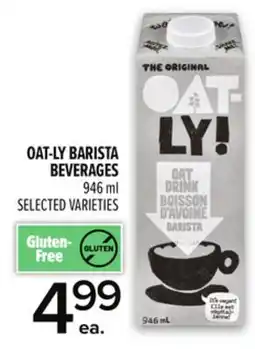 Metro OAT-LY BARISTA BEVERAGES offer