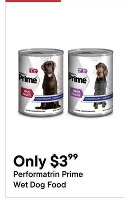 Petvalu Performatrin Prime Wet Dog Food offer