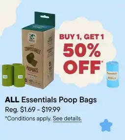 Petvalu ALL Essentials Poop Bags offer