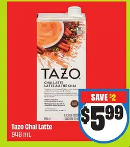 FreshCo Tazo Chai Latte offer
