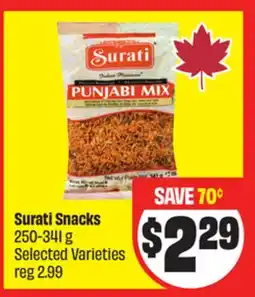 FreshCo Surati Snacks 250-341 g Selected Varieties offer