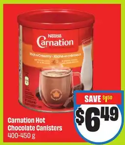 FreshCo Carnation Hot Chocolate Canisters offer