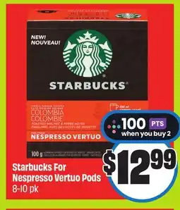 FreshCo Starbucks For Nespresso Vertuo Pods offer