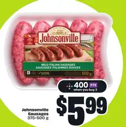 FreshCo Johnsonville Sausages offer