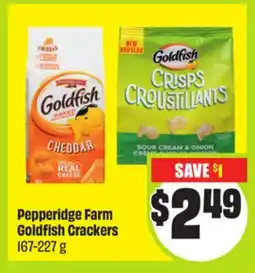 FreshCo Pepperidge Farm Goldfish Crackers offer