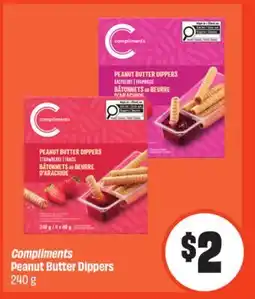 FreshCo Compliments Peanut Butter Dippers offer
