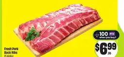 FreshCo Fresh Pork Back Ribs offer