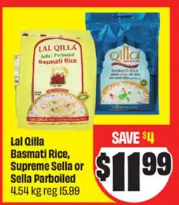 FreshCo Lal Qilla Basmati Rice, Supreme Sella or Sella Parboiled offer