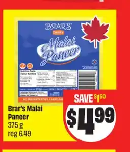 FreshCo Brar's Malai Paneer offer