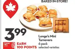 Longo's Longo's Mini Turnovers offer