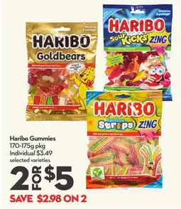 Longo's Haribo Gummies offer