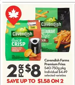 Longo's Cavendish Farms Premium Fries offer