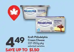 Longo's Kraft Philadelphia Cream Cheese offer