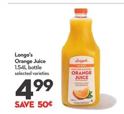 Longo's Longo's Orange Juice offer