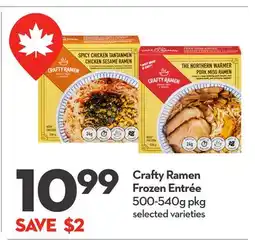 Longo's Crafty Ramen Frozen Entrée offer