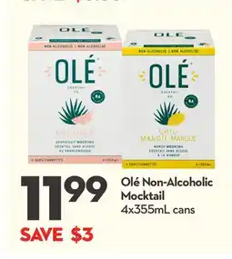 Longo's Olé Non-Alcoholic Mocktail offer