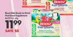 Longo's Boost Kids Ready-to-Drink Nutritional Supplement offer