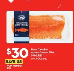 Longo's Fresh Canadian Atlantic Salmon Fillet offer